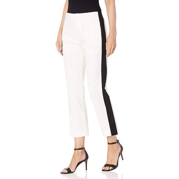 Racer Stripe Pant - New With Tags - NEVER WORN - White/Black
